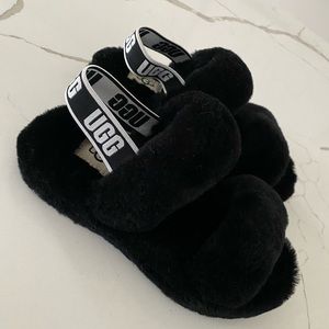 UGG Black Kids Shoes
